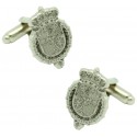 Silver Royal House Felipe VI Cufflinks 