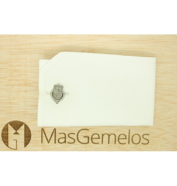 Silver Royal House Felipe VI Cufflinks 