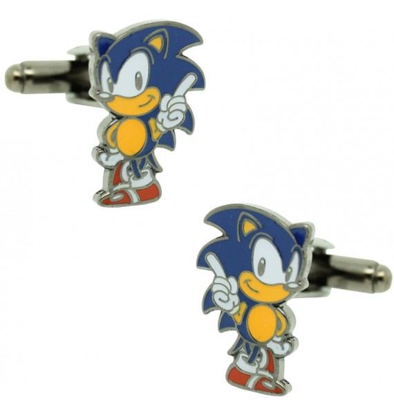 Gemelos para camisa Sonic de sega