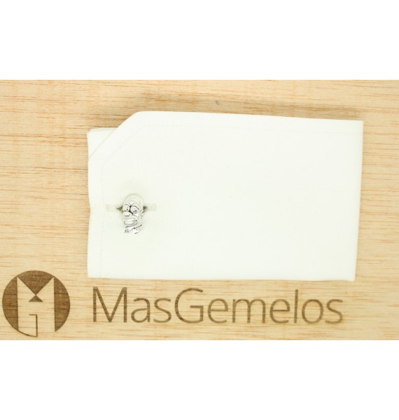 gemelos personalizados homer simpsons plata 925