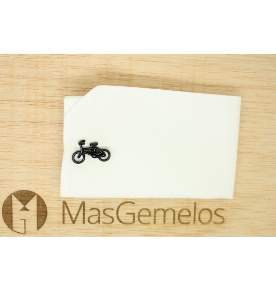 Black Road Bike Cufflinks 