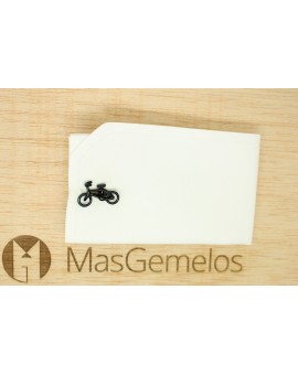Black Road Bike Cufflinks 