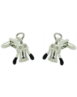Winged Corkscrew Cufflinks 2