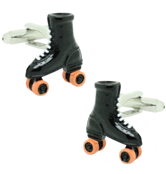 gemelos para camisa patines negros