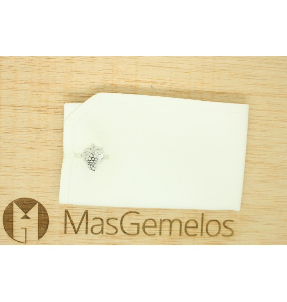 Gemelos para camisa Racimo de Uvas Plata de Ley 925 PREMIUM