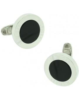 Gemelos Circular Negro Tommy Hilfiger 