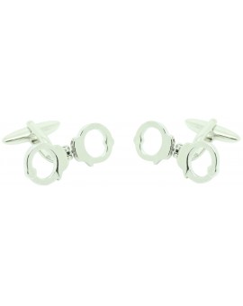 Movable Handcuffs Cufflinks 2