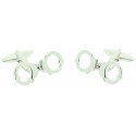 Movable Handcuffs Cufflinks