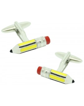 Pencil with Rubber Cufflinks