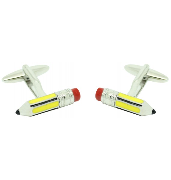 Pencil with Rubber Cufflinks