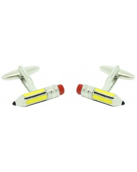 Pencil with Rubber Cufflinks