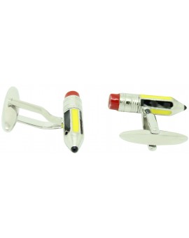 Pencil with Rubber Cufflinks