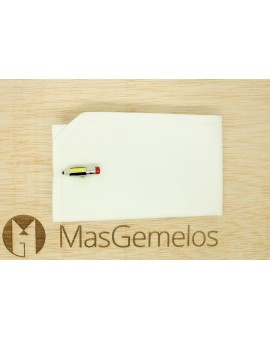 Pencil with Rubber Cufflinks