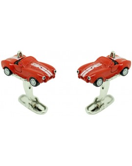Red Shelby Cobra Cufflinks 