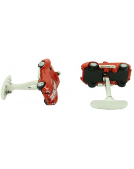 Red Shelby Cobra Cufflinks 