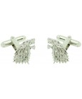 Game of Thrones 3D Plated House of Stark Symbol Cufflinks