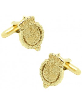 Golden Royal House Felipe VI Cufflinks