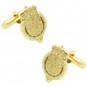 Golden Royal House Felipe VI Cufflinks 