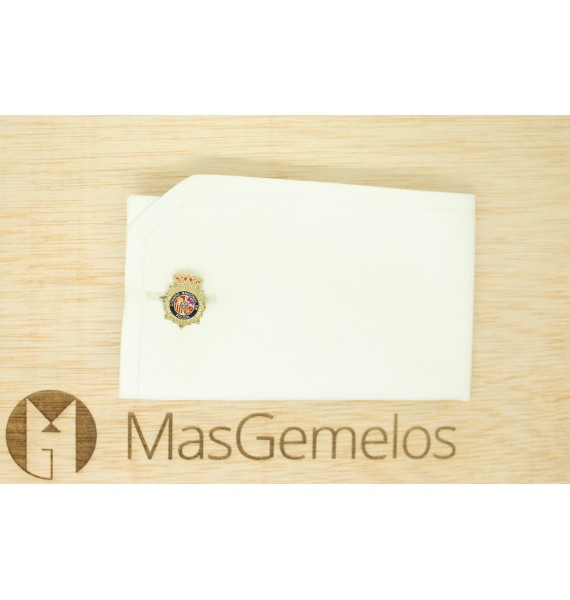 Gemelos para camisa Placa Policía Nacional