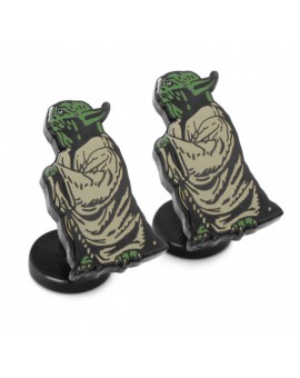 Wise Yoda Cufflinks 2