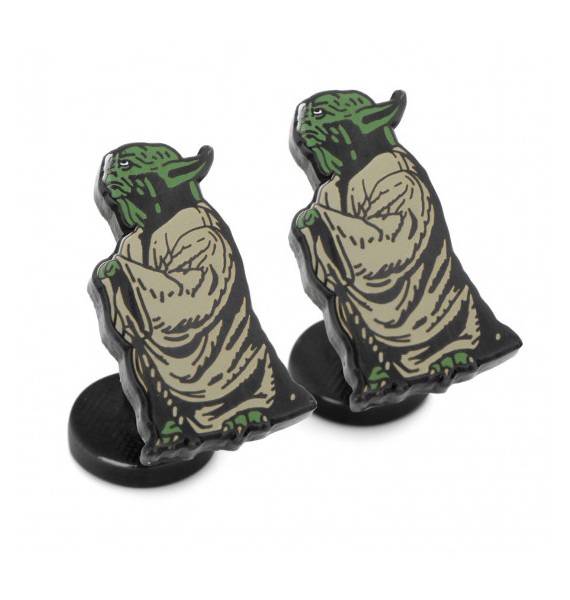 Wise Yoda Cufflinks