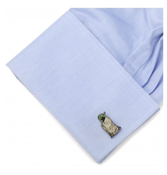 Wise Yoda Cufflinks