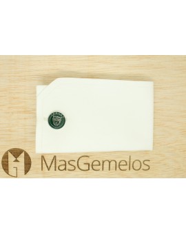 Green Jaguar Logo Grille Cufflinks 