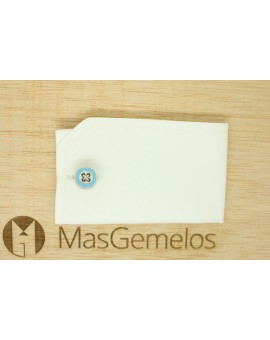 gemelos especial para boda azul 