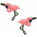 Gemelos para camisa flamenco rosa