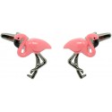 Gemelos para camisa flamenco rosa