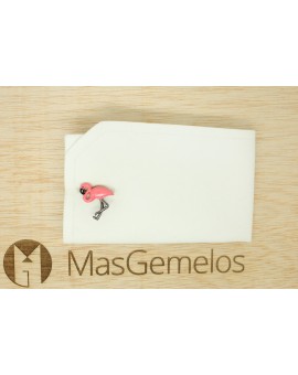 Gemelos para camisa flamenco rosa