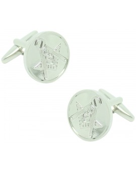 Gemelos para camisa Símbolo de Masonería