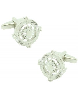 Wind Rose Cufflinks 