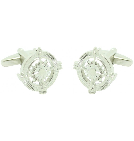 Wind Rose Cufflinks 