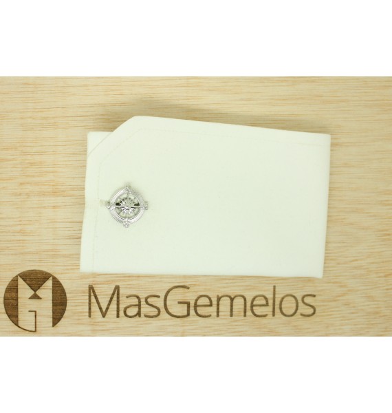 Wind Rose Cufflinks 