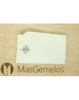 Gemelos para camisa Rosa de los Vientos