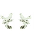 Silver Plated Sopwith Pup Cufflinks