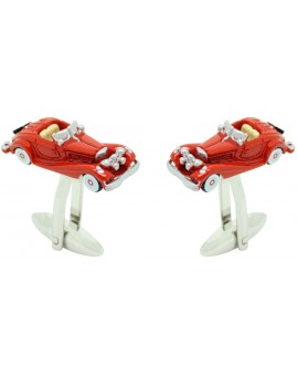 Red Triumph TR2 Cufflinks  2