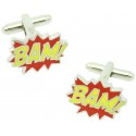 Comic Strip Cufflinks 