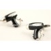 Black Hairdryer Cufflinks 
