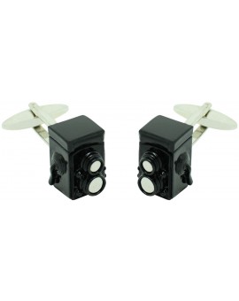 3D Vintage Camera Cufflinks  2