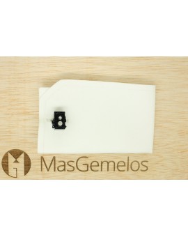 gemelos personalizados gemelos camara negra clasiva vintage