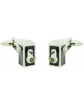 Black Vintage Camera Cufflinks  2