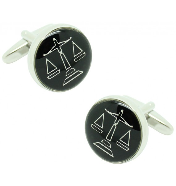 Scales of Justice Cufflinks 