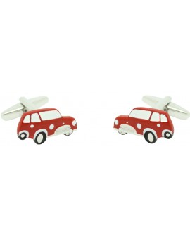 Red Mini Cooper Cufflinks  2