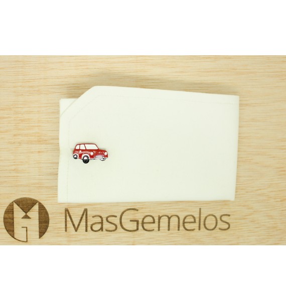 Red Mini Cooper Cufflinks 