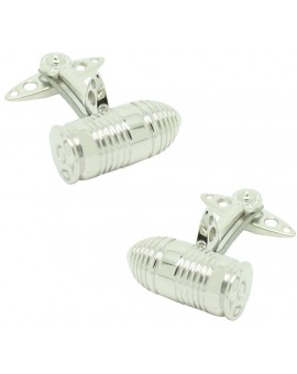 Gemelos para camisa de lujo Bala GTO London Silver