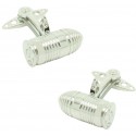 Gemelos para camisa de lujo Bala GTO London Silver