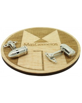GTO London Silver Bullet Cufflinks