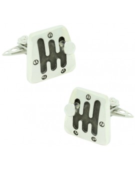 GTO London Silver Cambio 60s Cufflinks